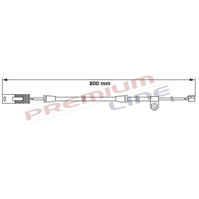 T24_SEGNALATORE DI USURA MM 800(1PZ)