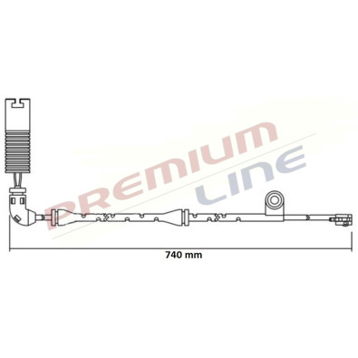 T24_SEGNALATORE DI USURA MM 740(1PZ)