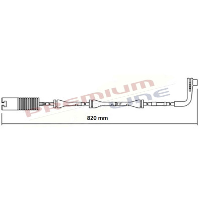 T24_SEGNALATORE DI USURA MM 830(1PZ)
