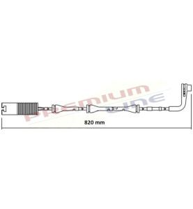 T24_SEGNALATORE DI USURA MM 830(1PZ)