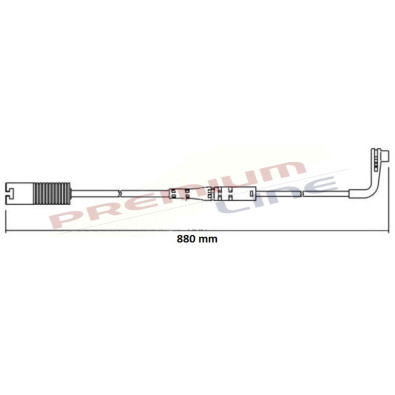 T24_SEGNALATORE DI USURA MM 880(1PZ)