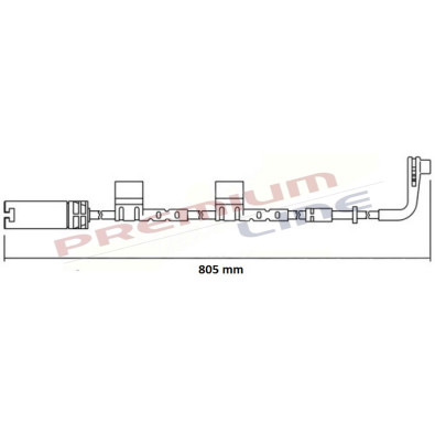 T24_SEGNALATORE DI USURA MM 807(1PZ)