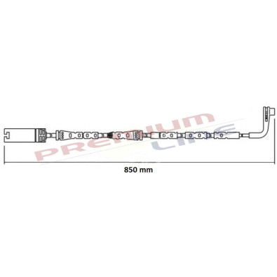 T24_SEGNALATORE DI USURA MM 850(1PZ)