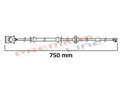 T24_SEGNALATORE DI USURA MM 750(1PZ)