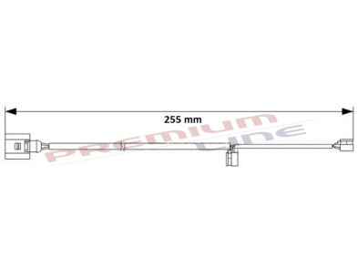 T24_SEGNALATORE DI USURA MM 255(1PZ)