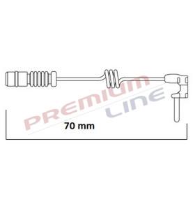 T24_SEGNALATORE DI USURA MM 70 (1PZ)