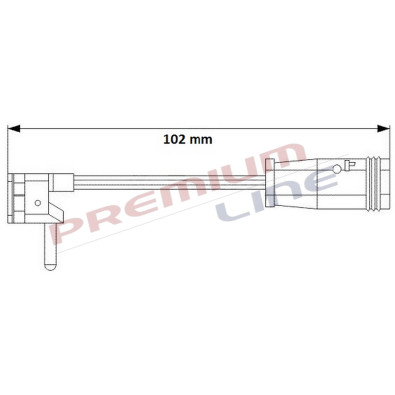 T24_SEGNALATORE DI USURA MM 102(1PZ)