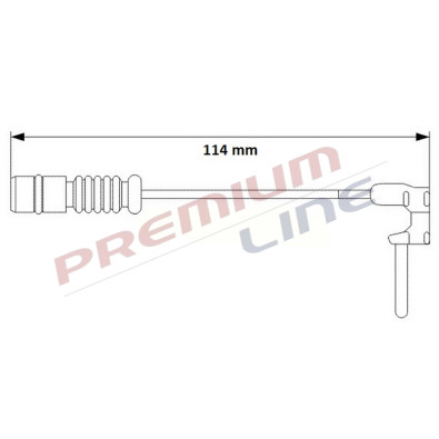 T24_SEGNALATORE DI USURA MM 114(1PZ)