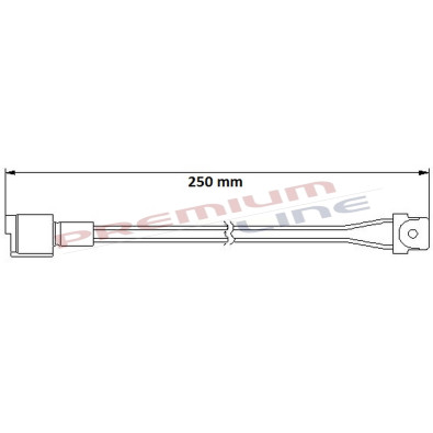 T24_SEGNALATORE DI USURA MM 245(1PZ)