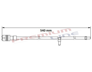 T24_SEGNALATORE DI USURA MM 540(1PZ)