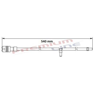 T24_SEGNALATORE DI USURA MM 540(1PZ)