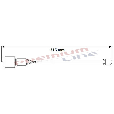 T24_SEGNALATORE DI USURA MM 315(1PZ)