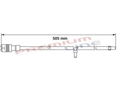 T24_SEGNALATORE DI USURA MM 505(1PZ)