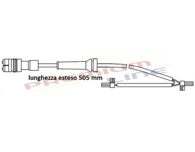 T24_SEGNALATORE DI USURA MM 505(1PZ)