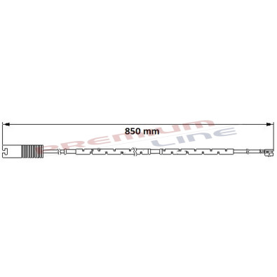 T24_SEGNALATORE DI USURA MM 850(1PZ)