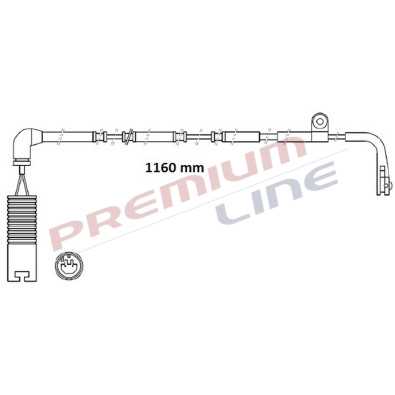 T24_SEGNALATORE DI USURA MM 1160(1PZ)