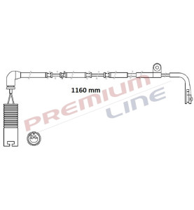 T24_SEGNALATORE DI USURA MM 1160(1PZ)