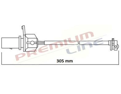 T24_SEGNALATORE DI USURA MM 305(1PZ)