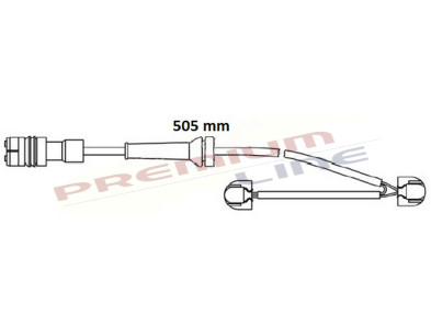 T24_SEGNALATORE DI USURA MM 505(1PZ)