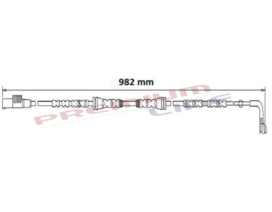T24_SEGNALATORE DI USURA MM 982(1PZ)