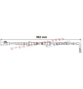 T24_SEGNALATORE DI USURA MM 982(1PZ)