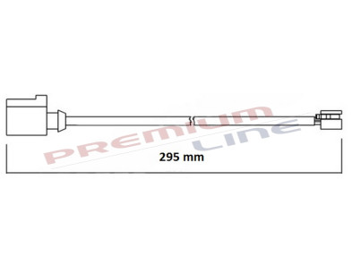 T24_SEGNALATORE DI USURA MM 295(1PZ)