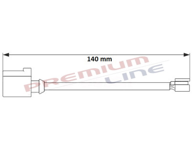 T24_SEGNALATORE DI USURA MM 140(1PZ)