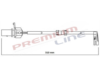 T24_SEGNALATORE DI USURA MM 295(1PZ)