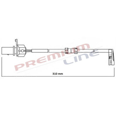 T24_SEGNALATORE DI USURA MM 295(1PZ)