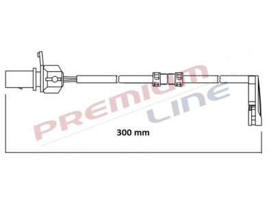 T24_SEGNALATORE DI USURA MM 300(1PZ)