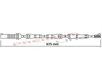 T24_SEGNALATORE DI USURA MM 675(1PZ)
