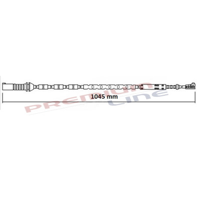 T24_SEGNALATORE DI USURA MM 1045(1PZ)