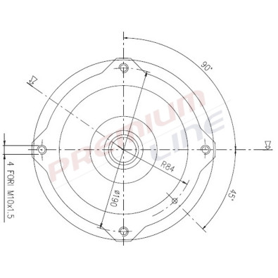 T24_TAMBURO FRENO ANT  DIAM 170