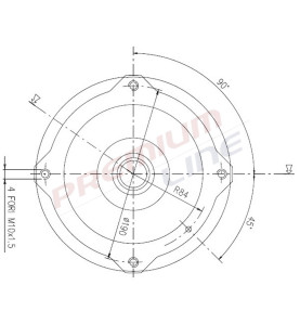 T24_TAMBURO FRENO ANT  DIAM 170