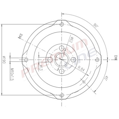 T24_TAMBURO FRENO POST  DIAM 170