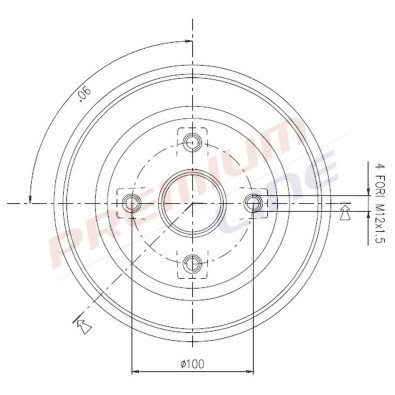 T24_TAMBURO FRENO POST DIAM 200