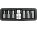 KOCWKI WKRTAKOWE TORX SECURITY, T25-T55, 7 SZT