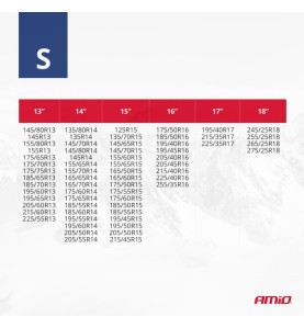 ACUCHY NIEGOWE TEKSTYLNE S (2 SZTUKI) Z CERTYFIKATEM NORM