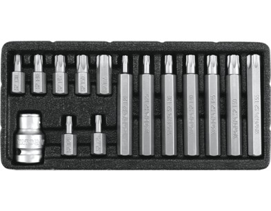 ZESTAW KOCWEK WKRTAKOWYCH TORX SECURITY