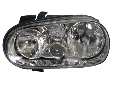 Faro Fanale Proiettore sx VW Golf IV H7+H1+H3 C/FENDI - Valeo 086749 - oe 1J1941
