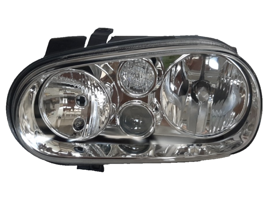 Faro Fanale Proiettore sx VW Golf IV H7+H1+H3 C/FENDI - Valeo 086749 - oe 1J1941