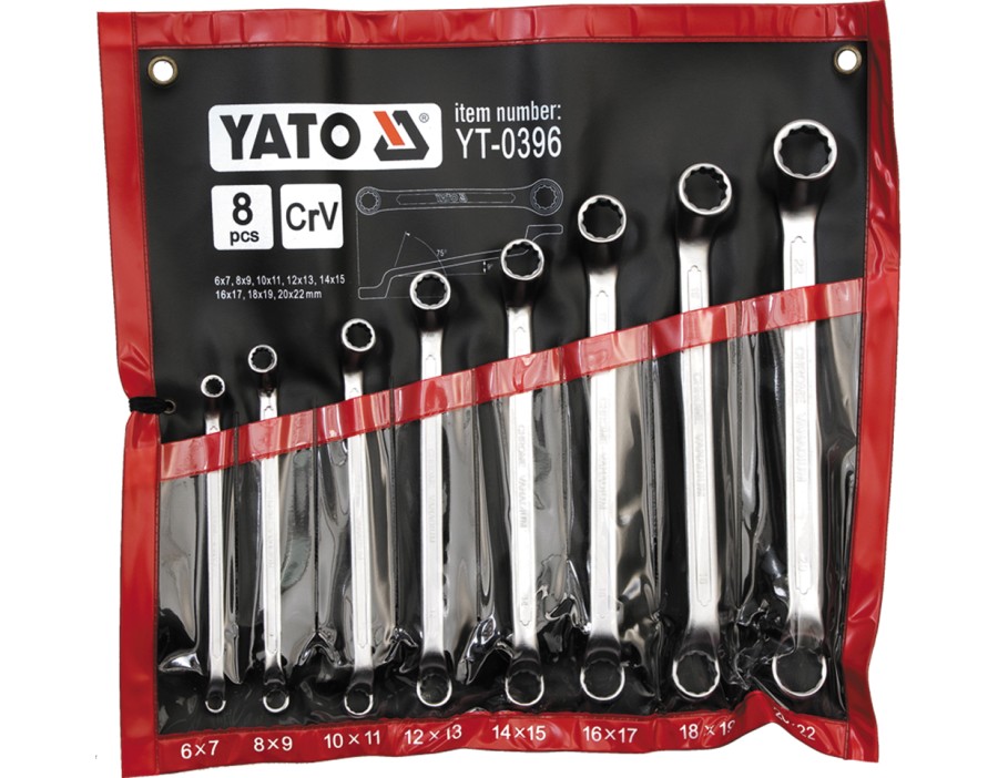 KLUCZE OCZKOWE ODGITE, 6-22MM, 8 CZ