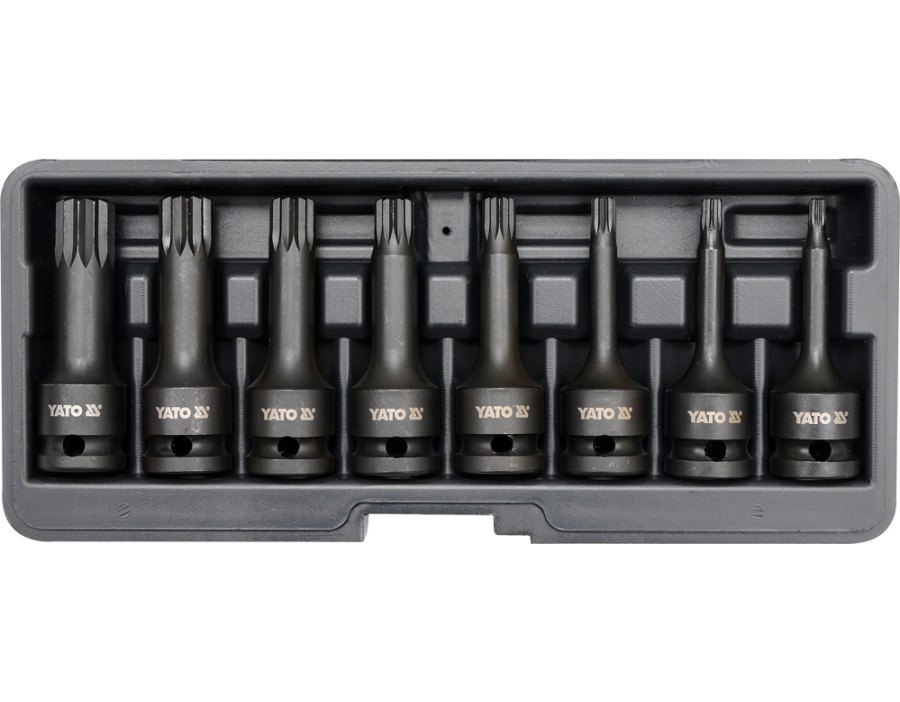 ZESTAW KLUCZY UDAROWYCH SPLINE 8CZ