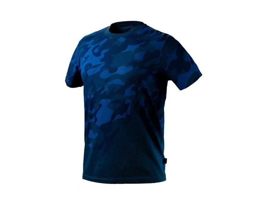 KOSZULKA T-SHIRT ROBOCZY CAMO NAVY, ROZMIAR XL