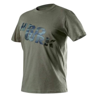 KOSZULKA T-SHIRT ROBOCZY OLIWKOWY CAMO