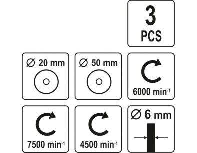 ZESTAW 3SZT SZCZOTEK MOSINYCH