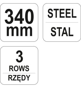 SZCZOTKA DRUCIANA Z PLASTIKOW RCZK