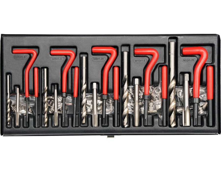 PROFESJONALNY ZESTAW NAPRAWCZY DO GWINTW M5-M12