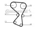 BRACCIO OSCILLANTE, SOSPENSIONE RUOTA_CT1075