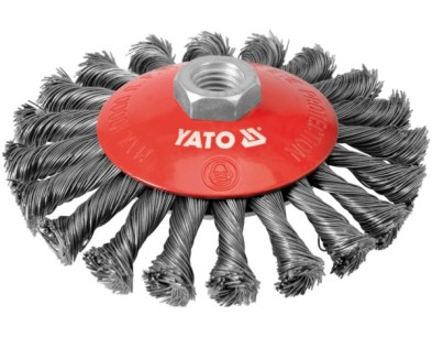 SZCZOTKA TARCZOWA 125MM Z GWINTEM M14